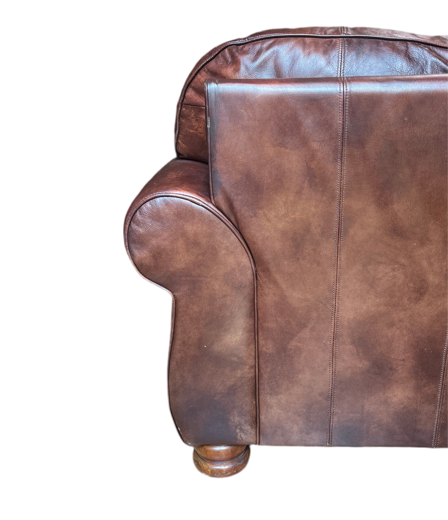 LEATHER THOMASVILLE SOFA/LOVESEAT