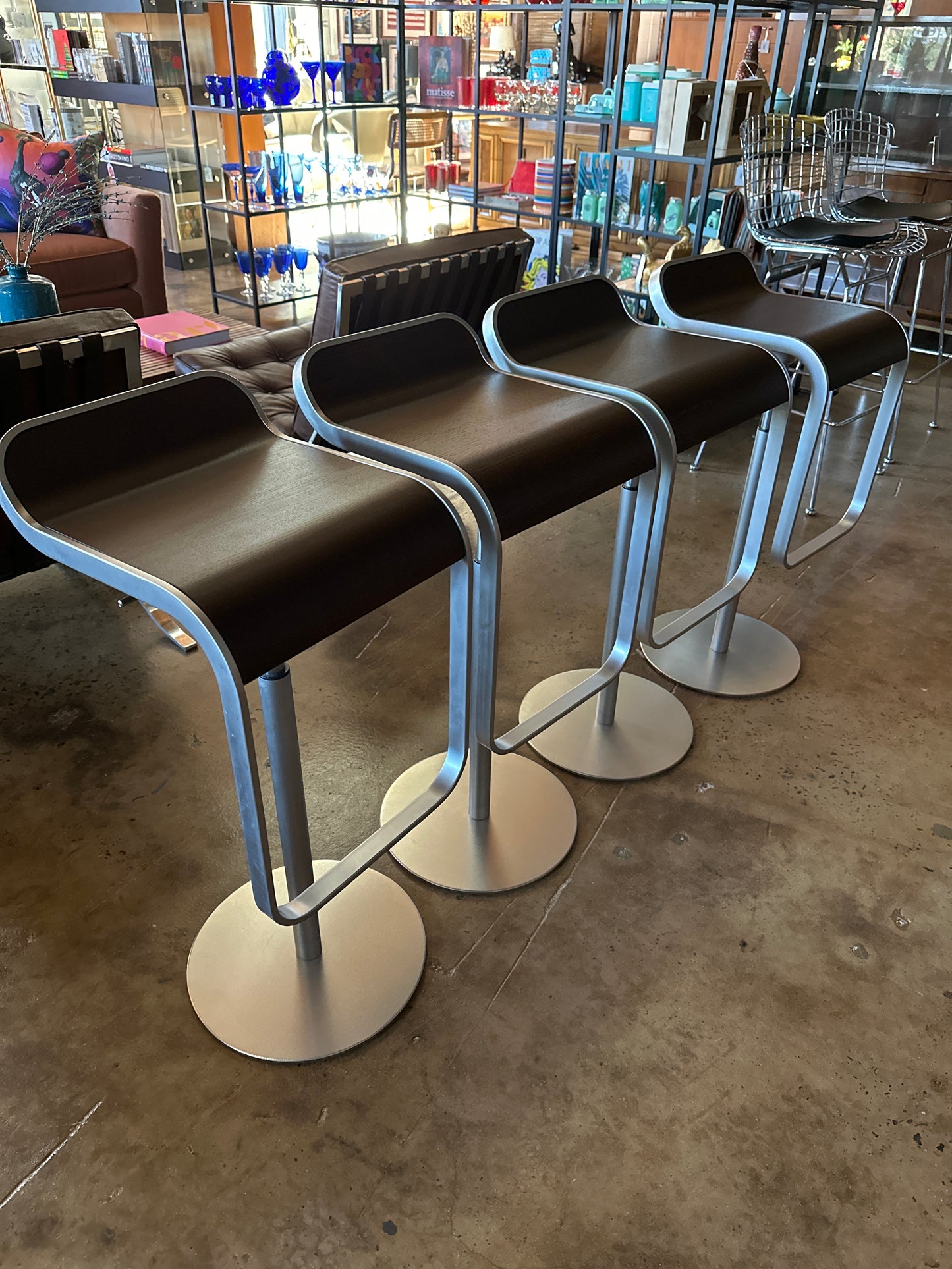 4 DESIGN WITHIN REACH STOOLS