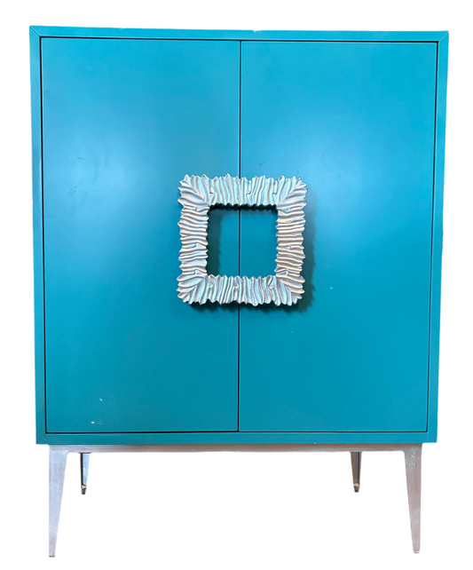 Wildwood Turquoise Maddox 2 Door Cabinet
