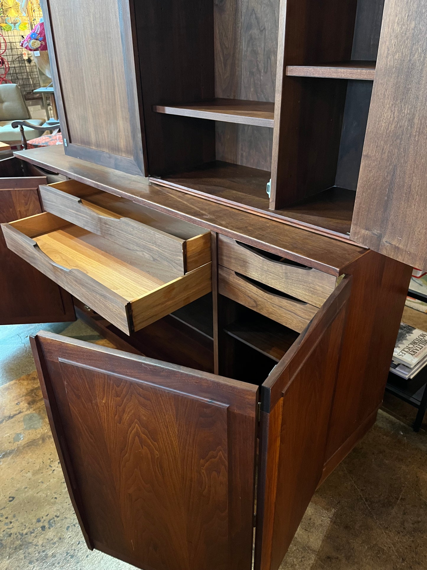 JACK CARTWRIGHT WALNUT CABINET