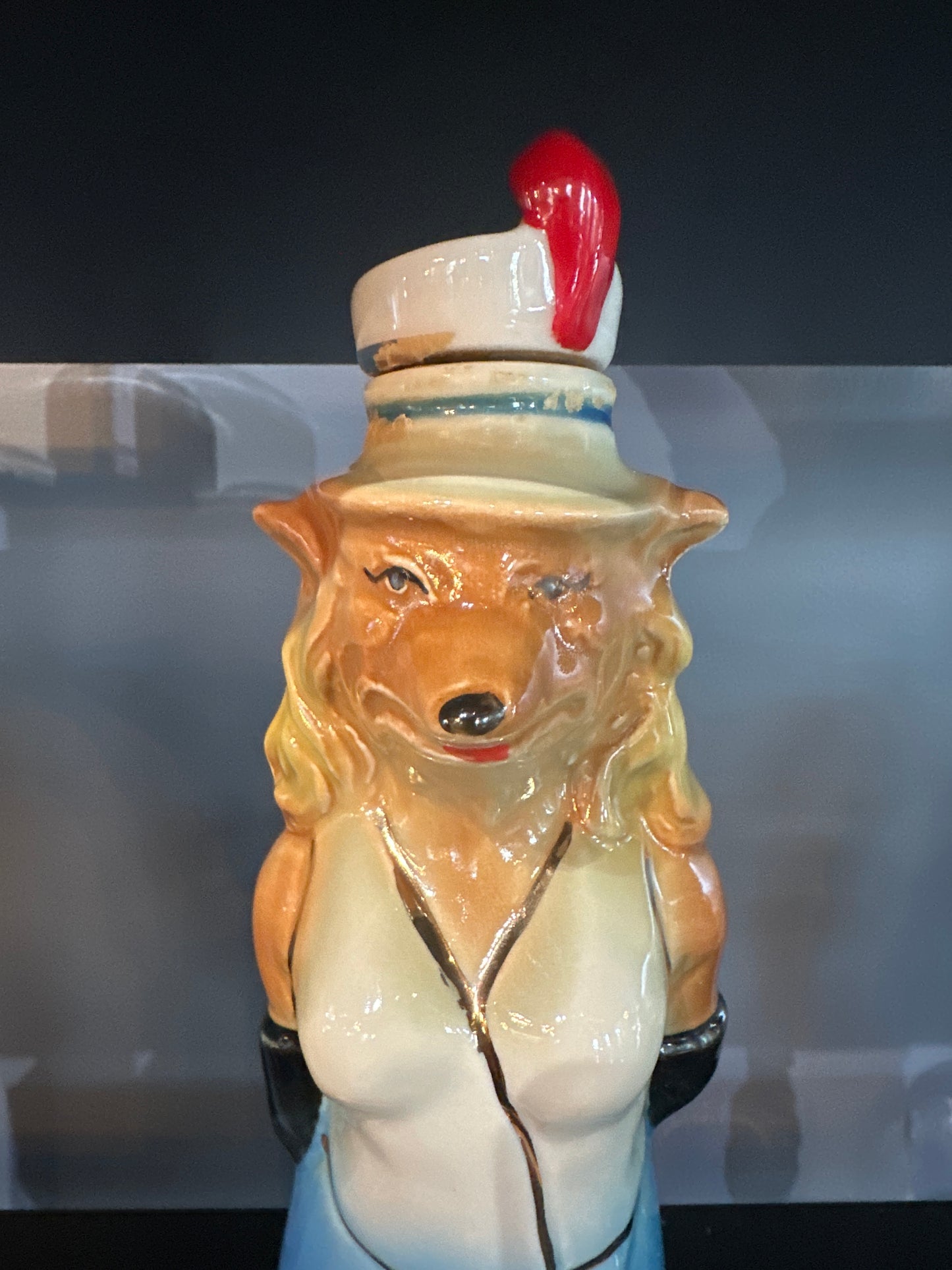 1974 FOX JIM BEAM DECANTER