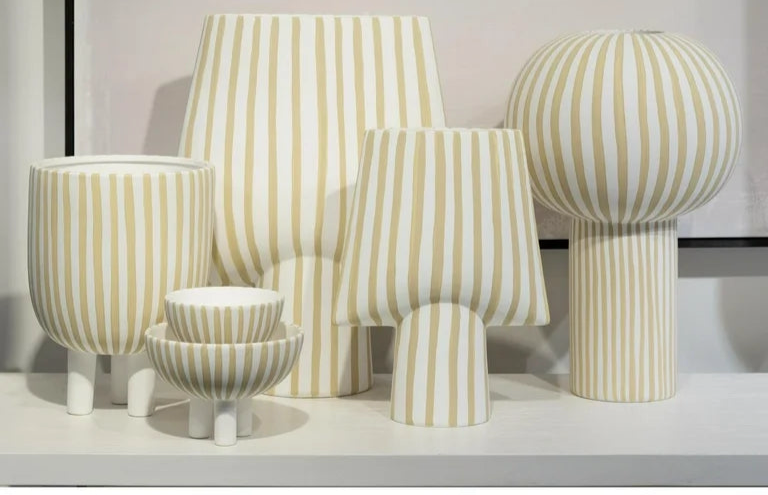 Elk Hawking 3.5" Striped Vase