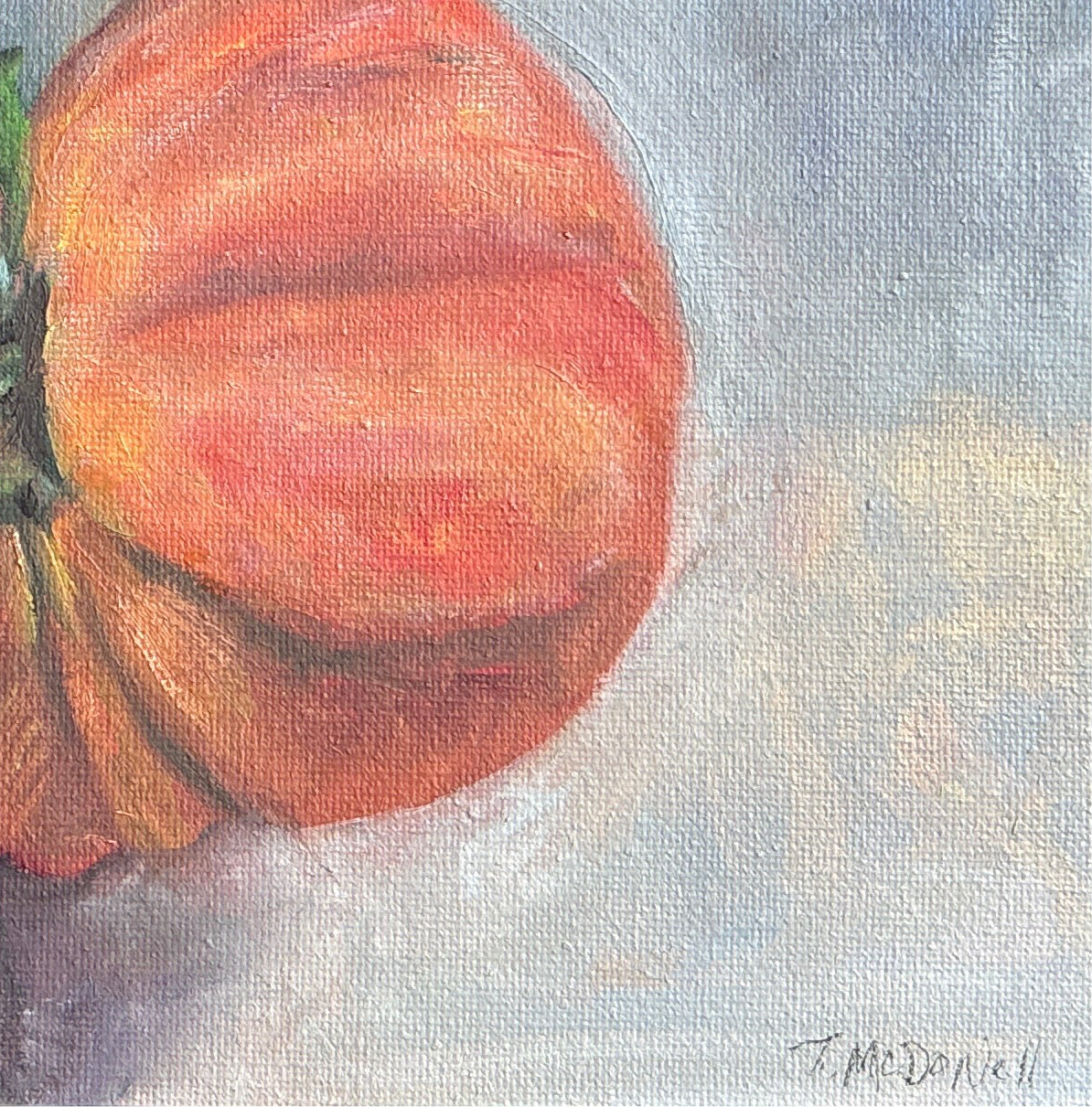 ORIGINAL FRAMED OIL GARDEN PRINT