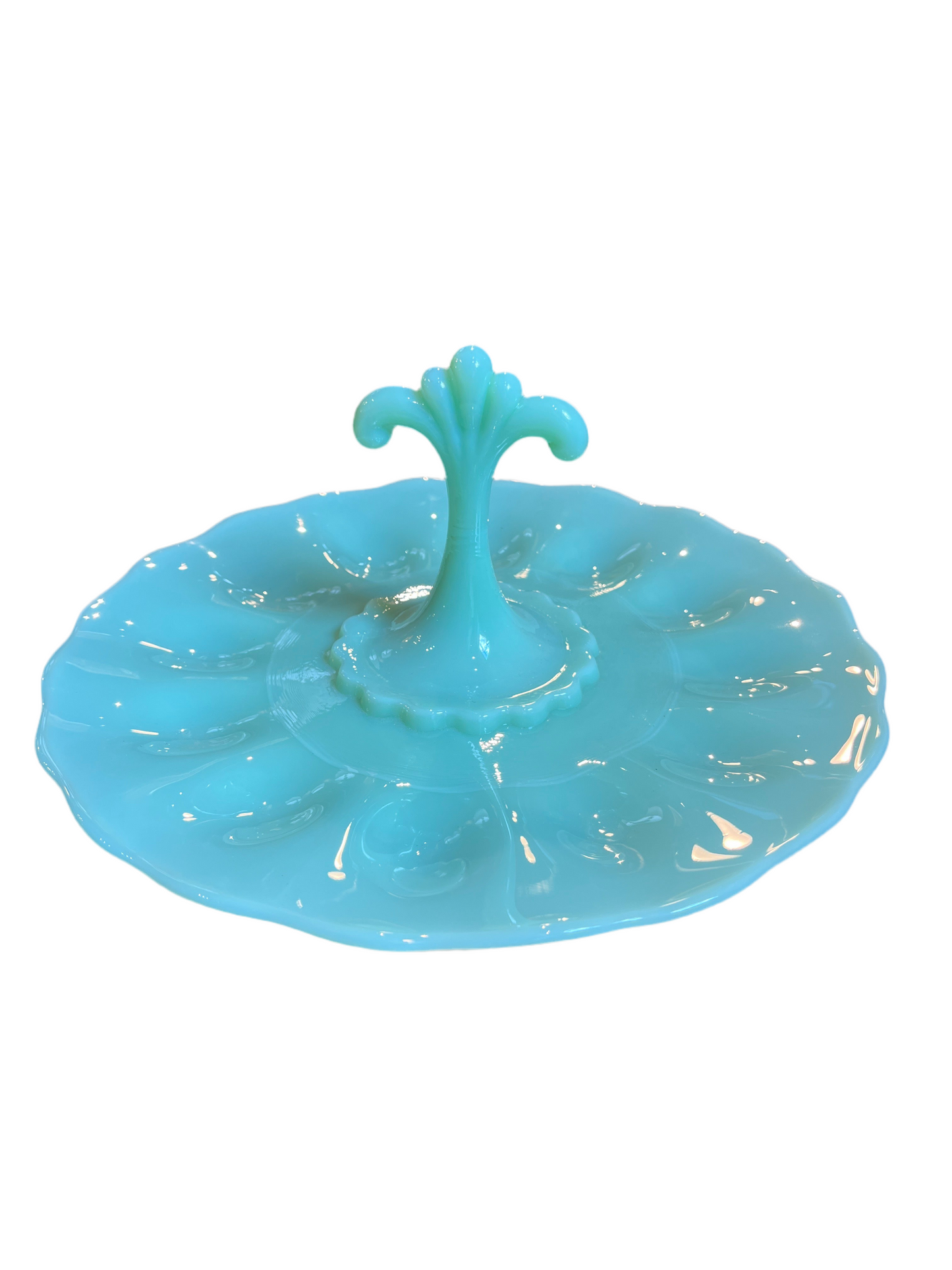 Jadite Egg Plate
