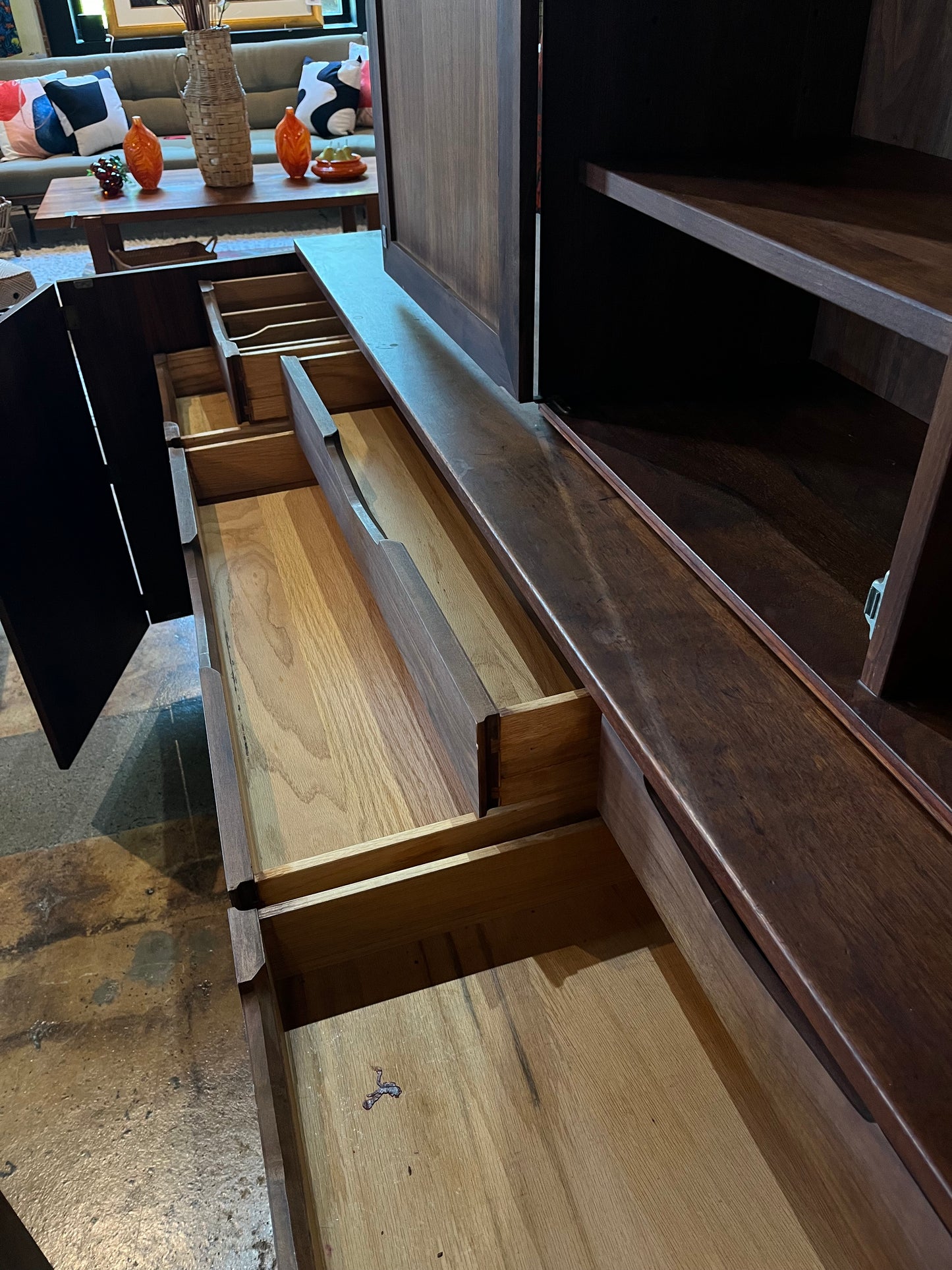 JACK CARTWRIGHT WALNUT CABINET