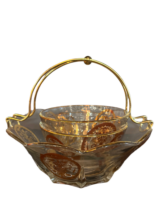 CHIP DIP SET WITH CARRIER