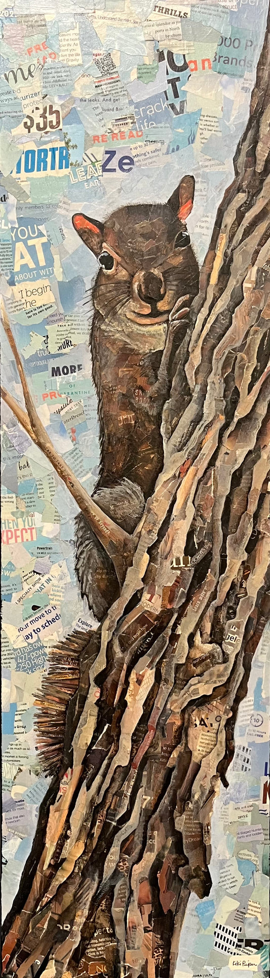 SQUIRREL IN TREE-KIKI PIPER