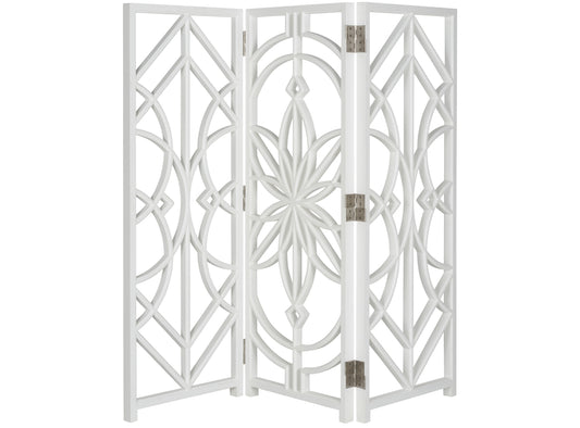 Chelsea House Tree of Life Screen White 72 x 78