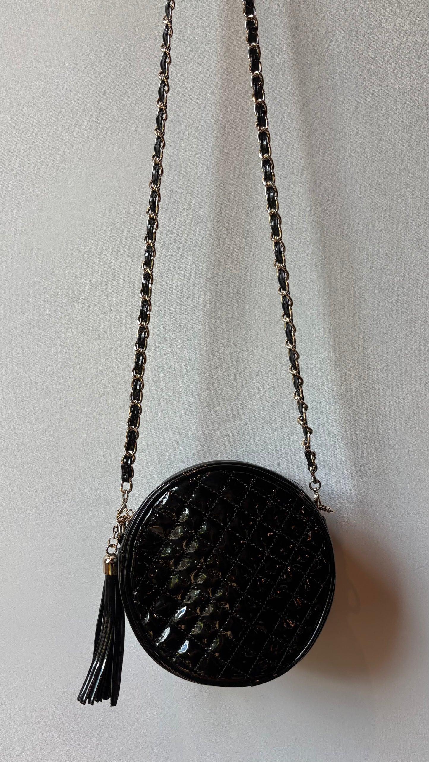 Vintage Round Black Purse