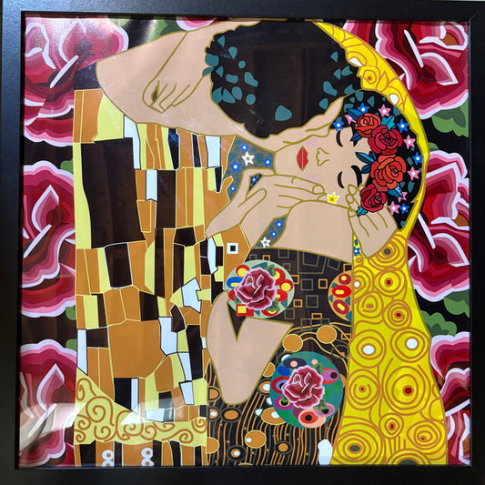 FLORA THE KISS PRINT BY SINDOORA