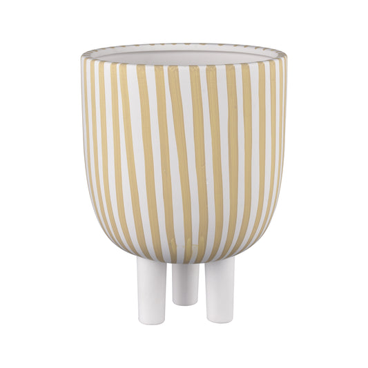 Elk Hawking 10.5" Striped Vase