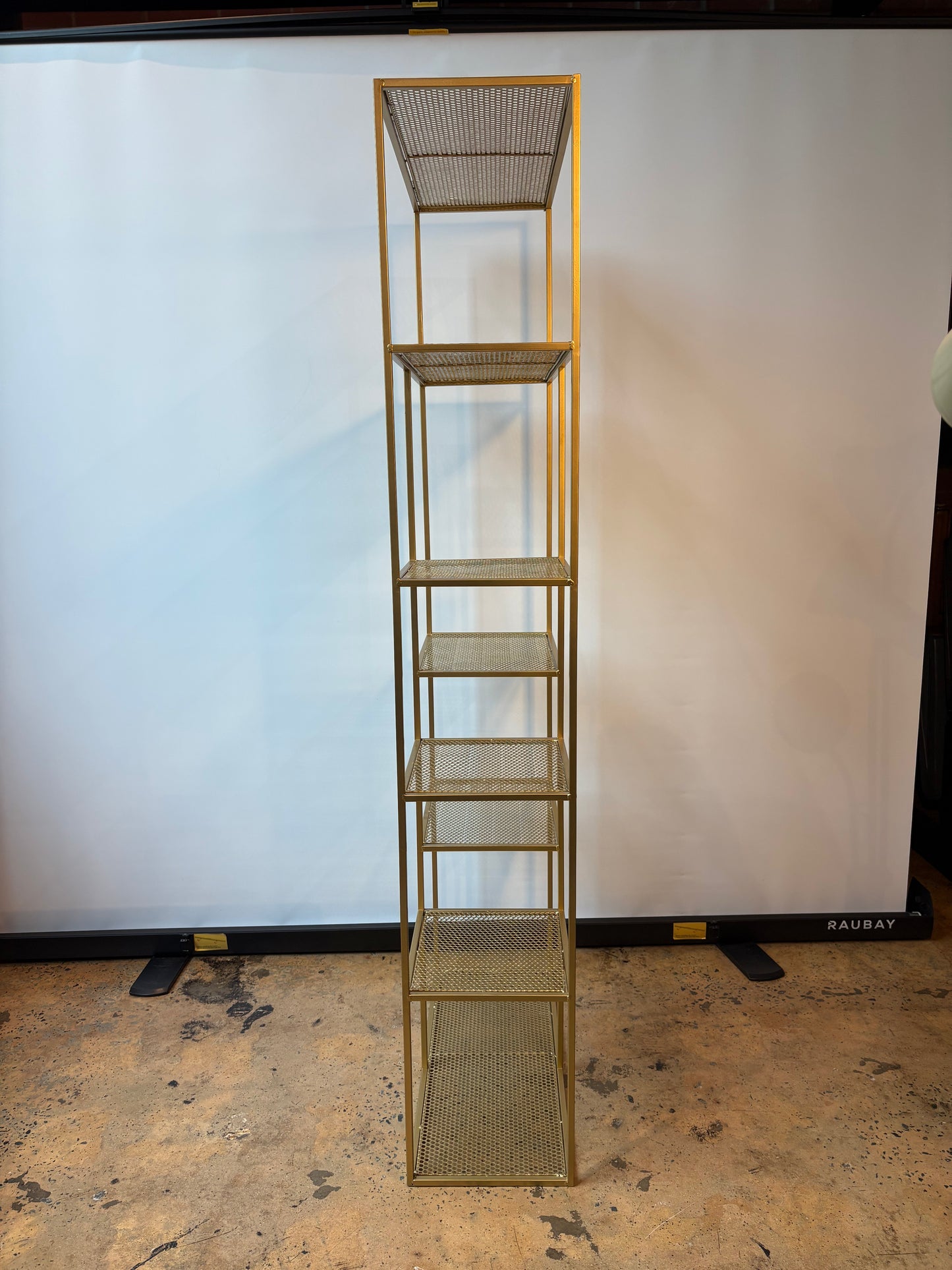 Metal Etagere by Three Hands