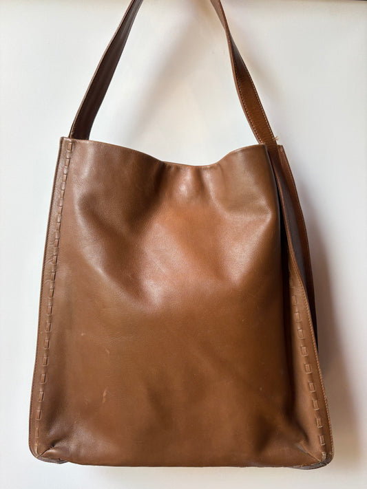 VTG LEATHER COACH BAG