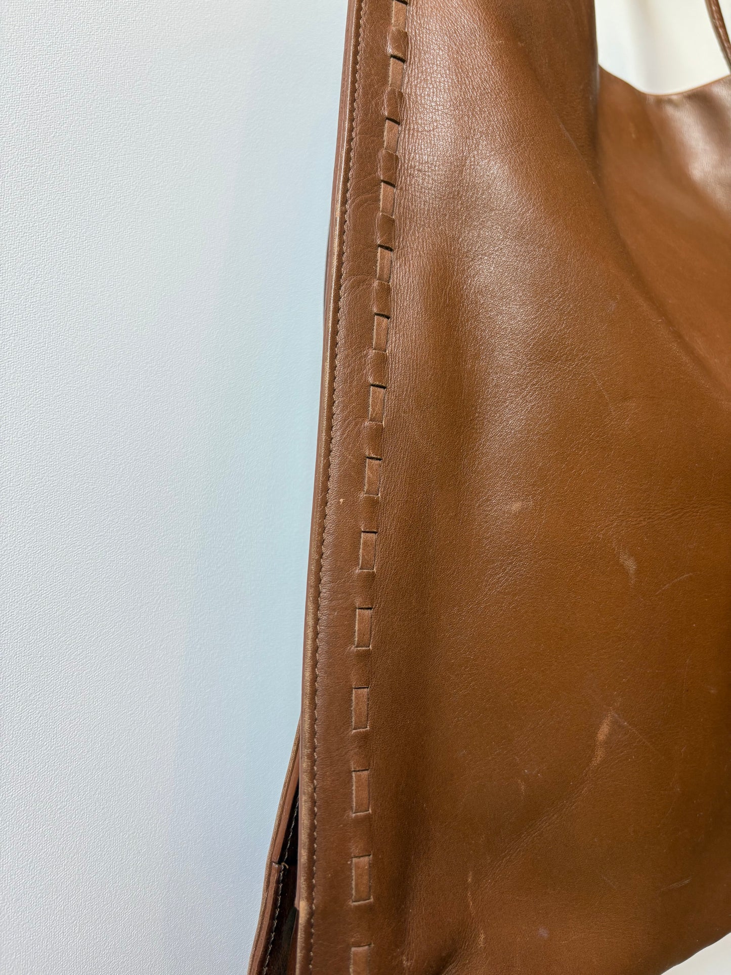 VTG LEATHER COACH BAG