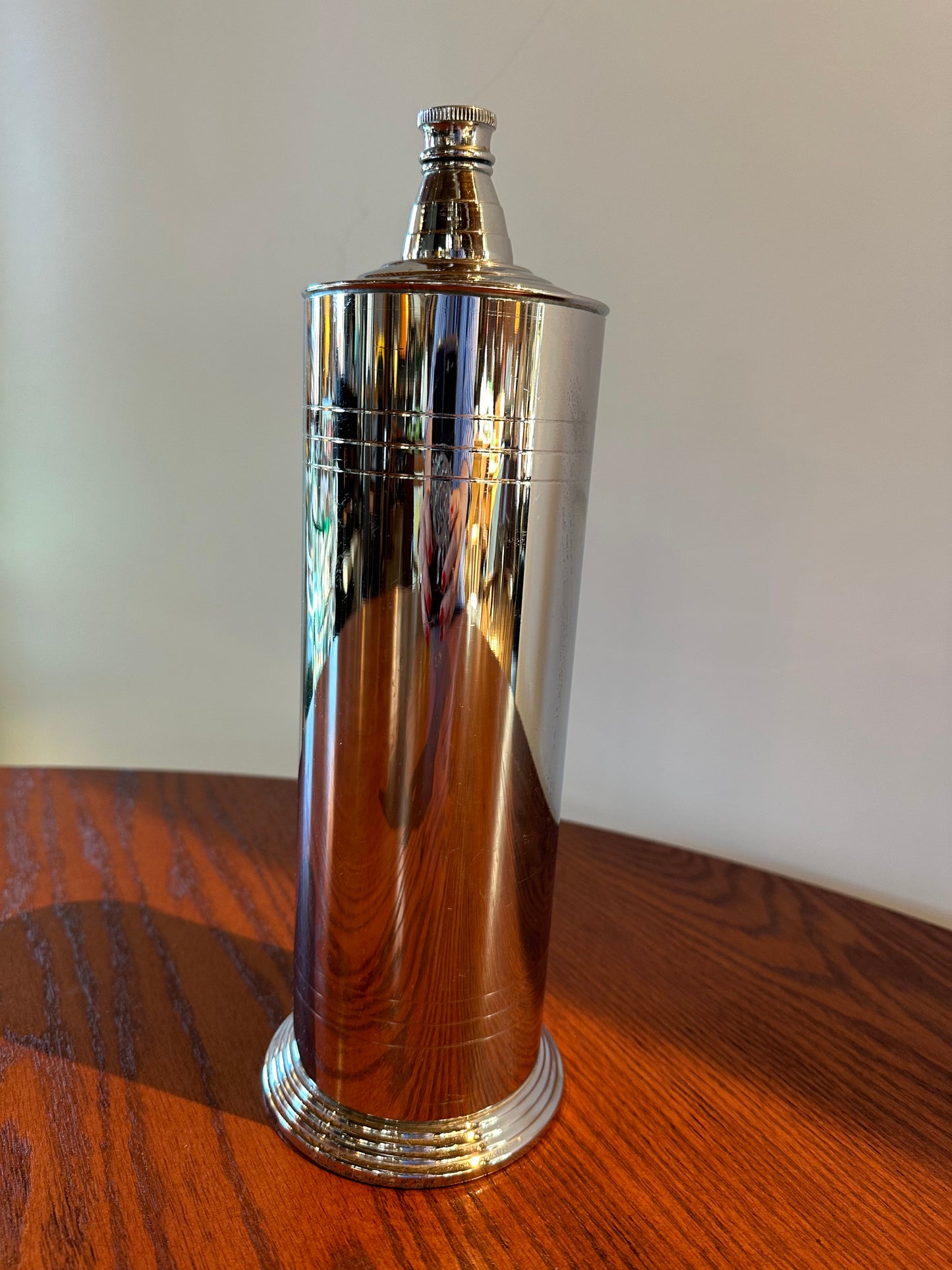 Art Deco Skyscraper Cocktail Shaker by Lehman Brothers