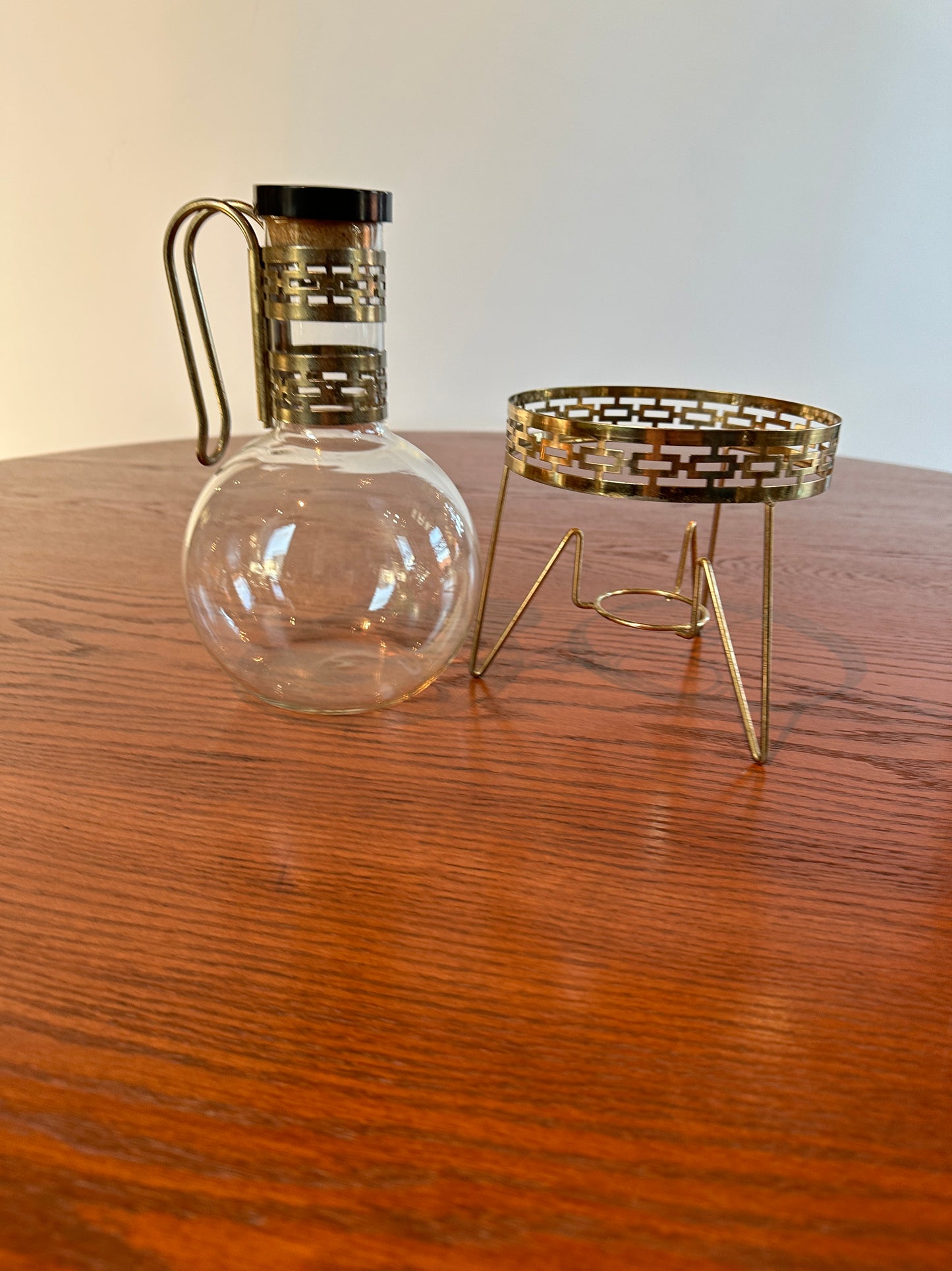 Vintage Glass Coffee Carafe