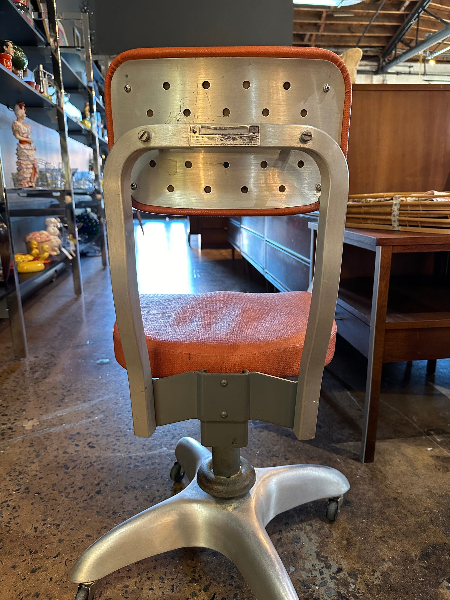 VINTAGE GIO PONTI FOR GOODFORM TANKER DESK CHAIR