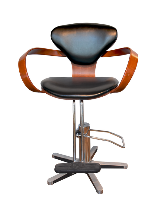 Cherner Pretzel Salon Chair by Plycraft
